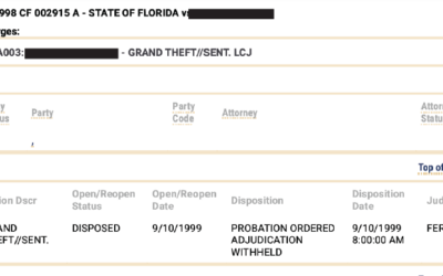 Document – 1998 Leon County Case Grand Theft