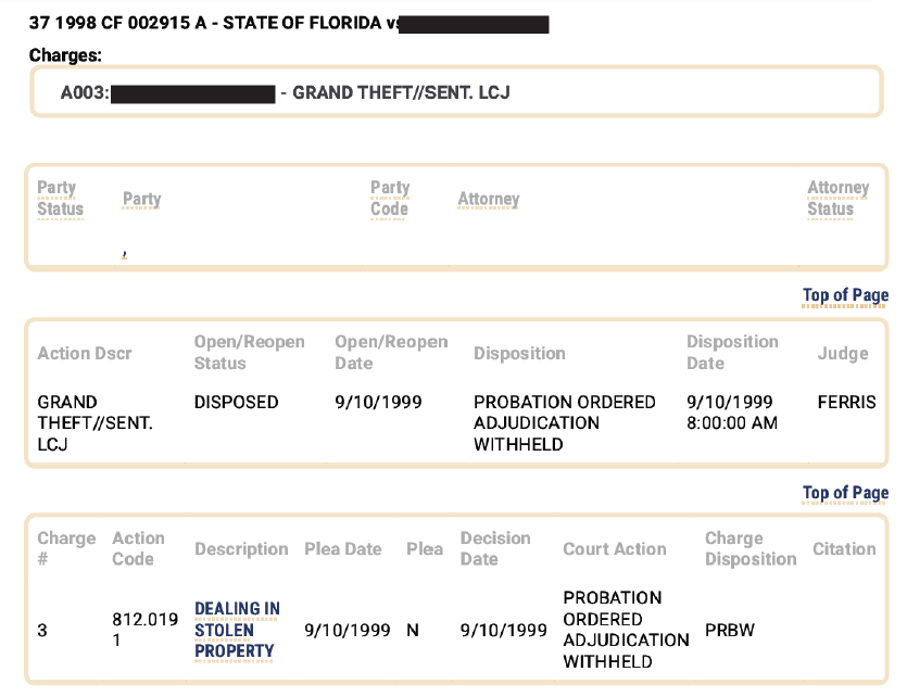 1998 Leon County Case - CF 002915 A001