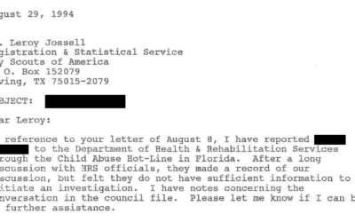 Document – 1994 Aug Reported Letter