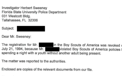Document – 1998 June Boy Scout Letter